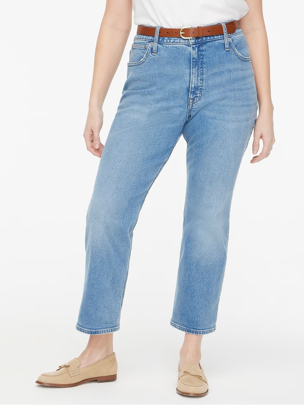 J. Crew Mid Rise Flare Crop